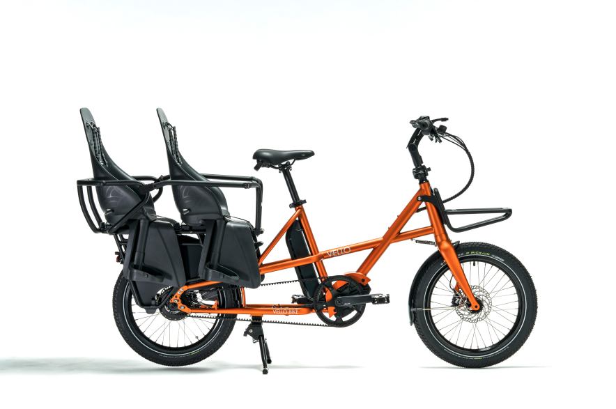 Vello Bike - SUB Longtail cuivre - Vélo cargo électrique