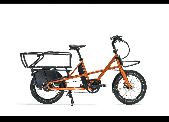 Vello Bike - SUB Longtail cuivre - Vélo cargo électrique